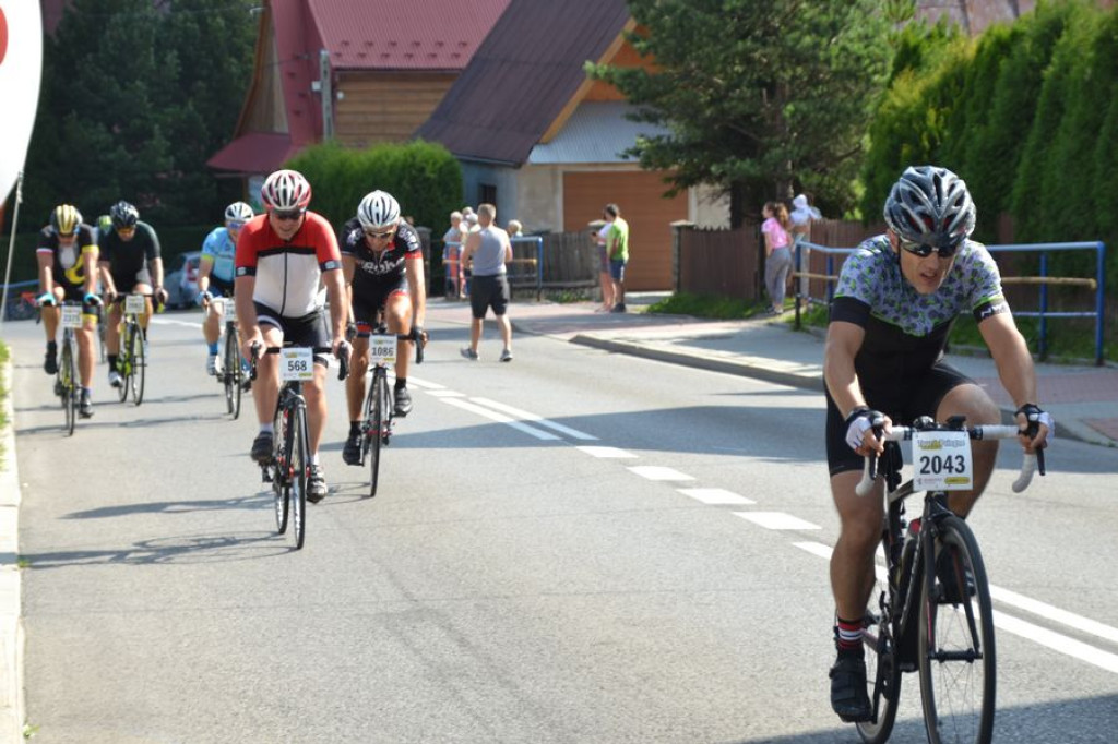 Wyścig kolarski amatorów w Bukowinie Tatrzańskiej