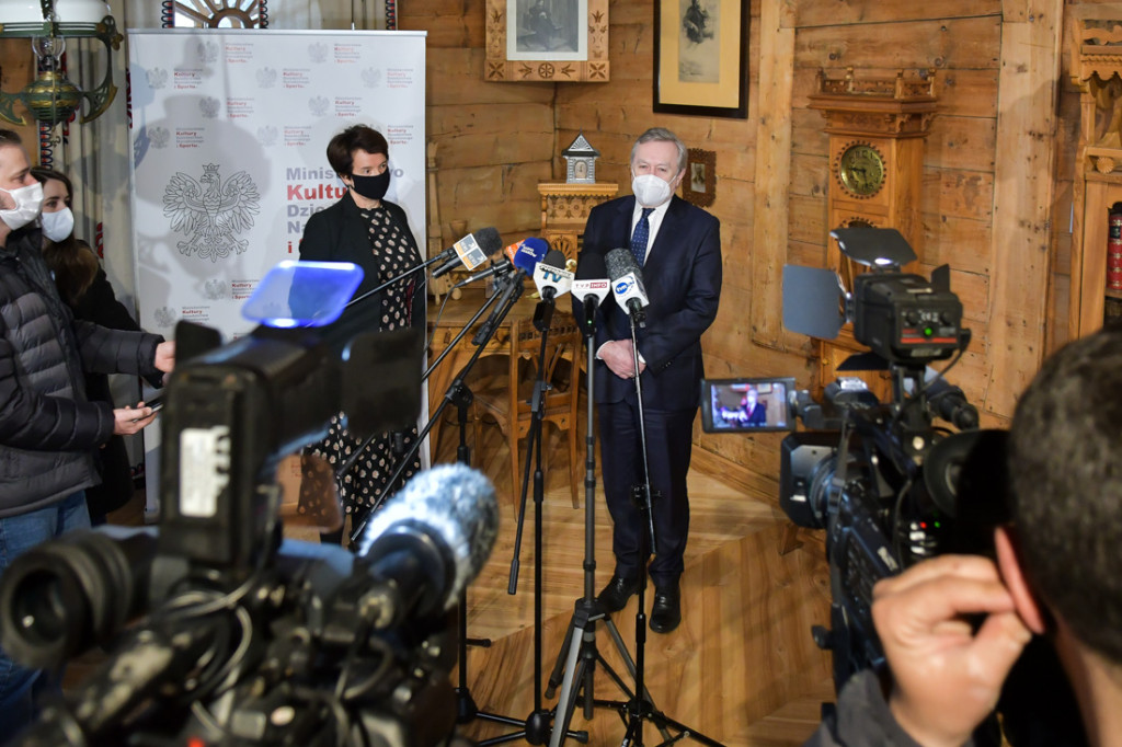 Wicepremier Piotr Gliński gościł w Zakopanem