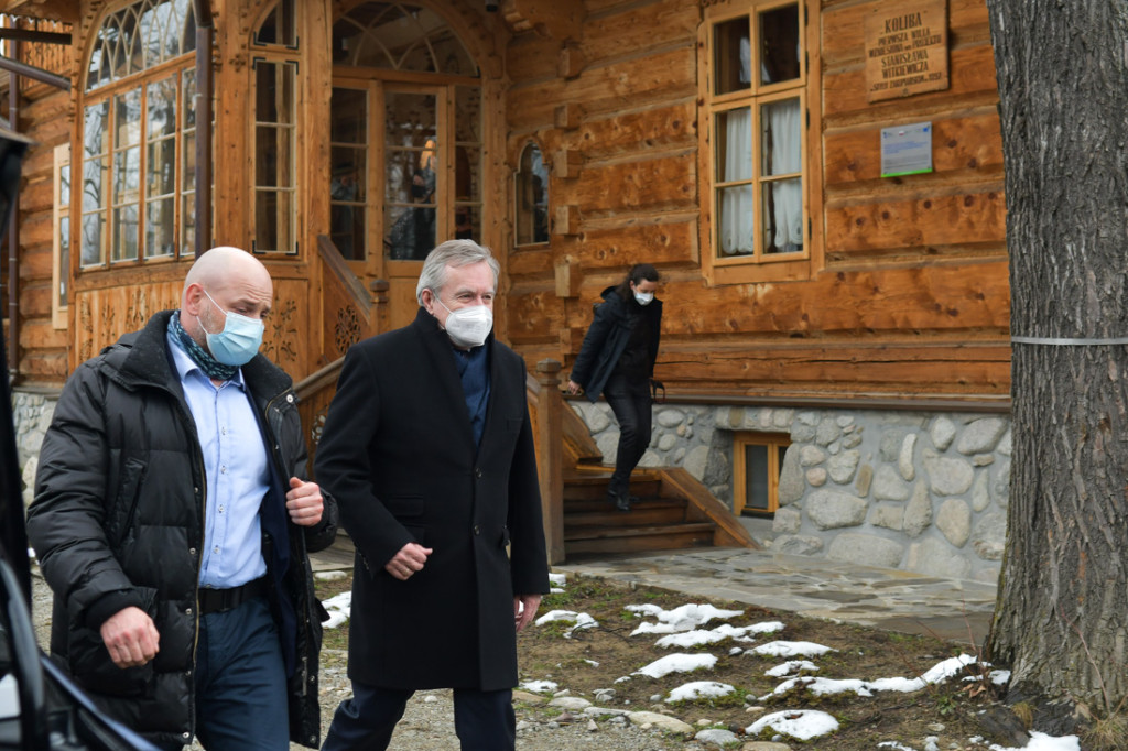 Wicepremier Piotr Gliński gościł w Zakopanem