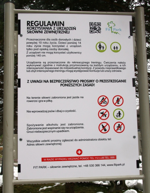 Tak wygląda Fit Park w Szczawnicy
