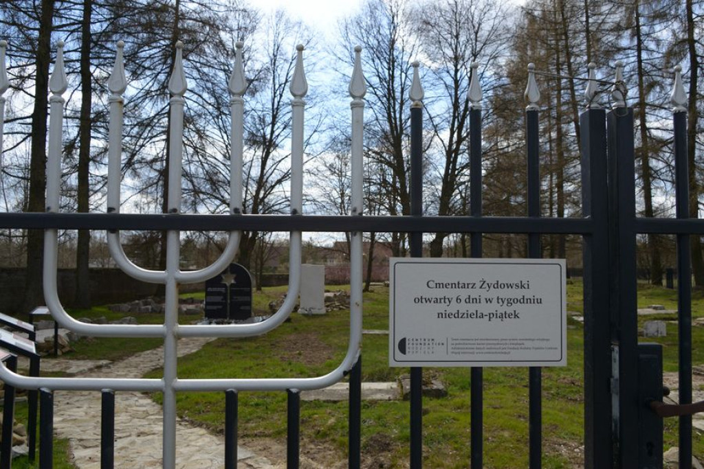 Odnowiony cmentarz żydowski