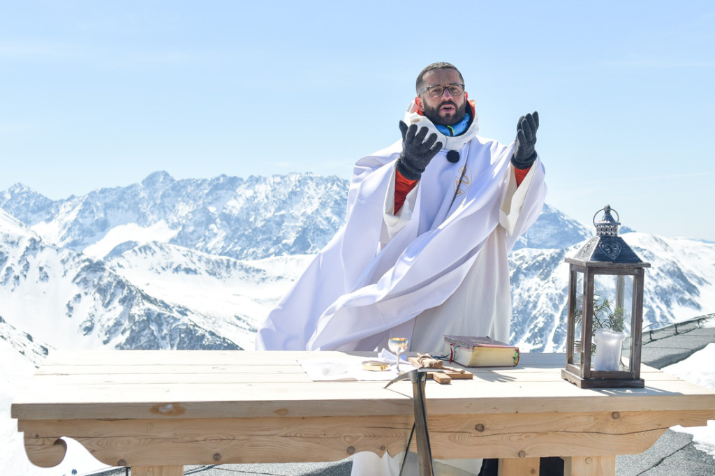 Msza święta na Kasprowym Wierchu
