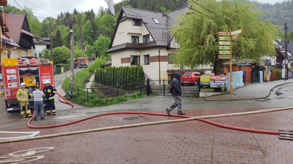 Wielki pożar w Szczawnicy. Są ofiary