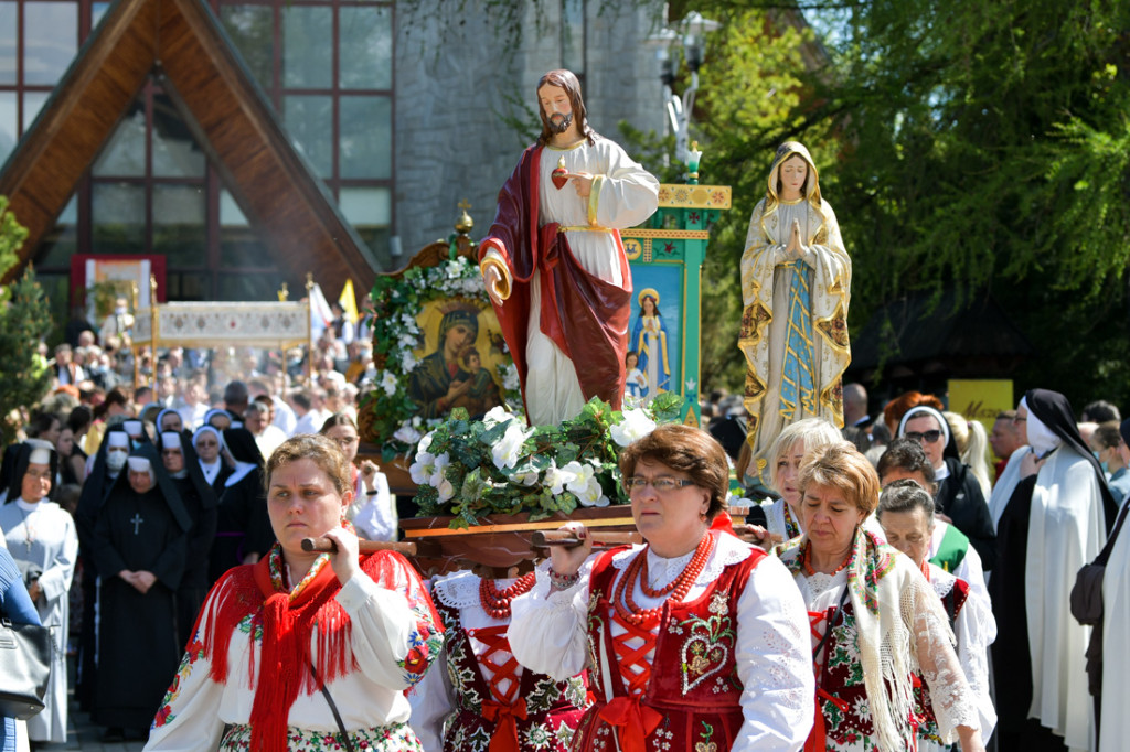 Procesja Bożego Ciała w Zakopanem