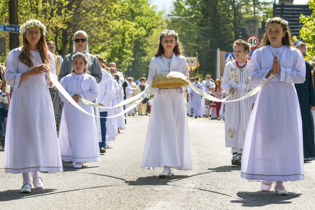 Procesja Bożego Ciała w Zakopanem