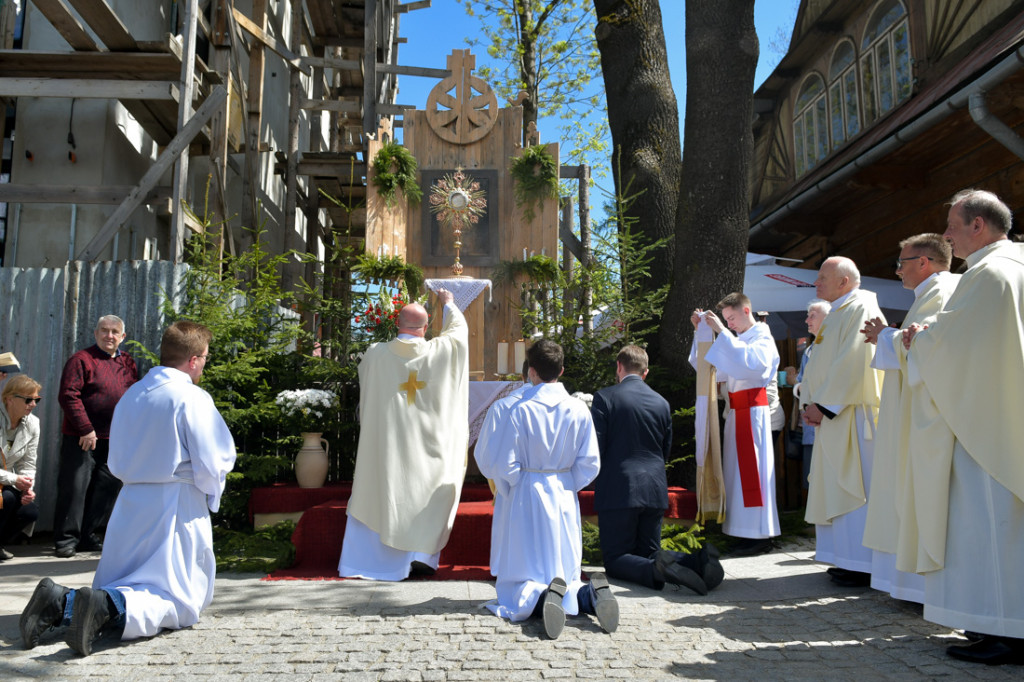 Procesja Bożego Ciała w Zakopanem