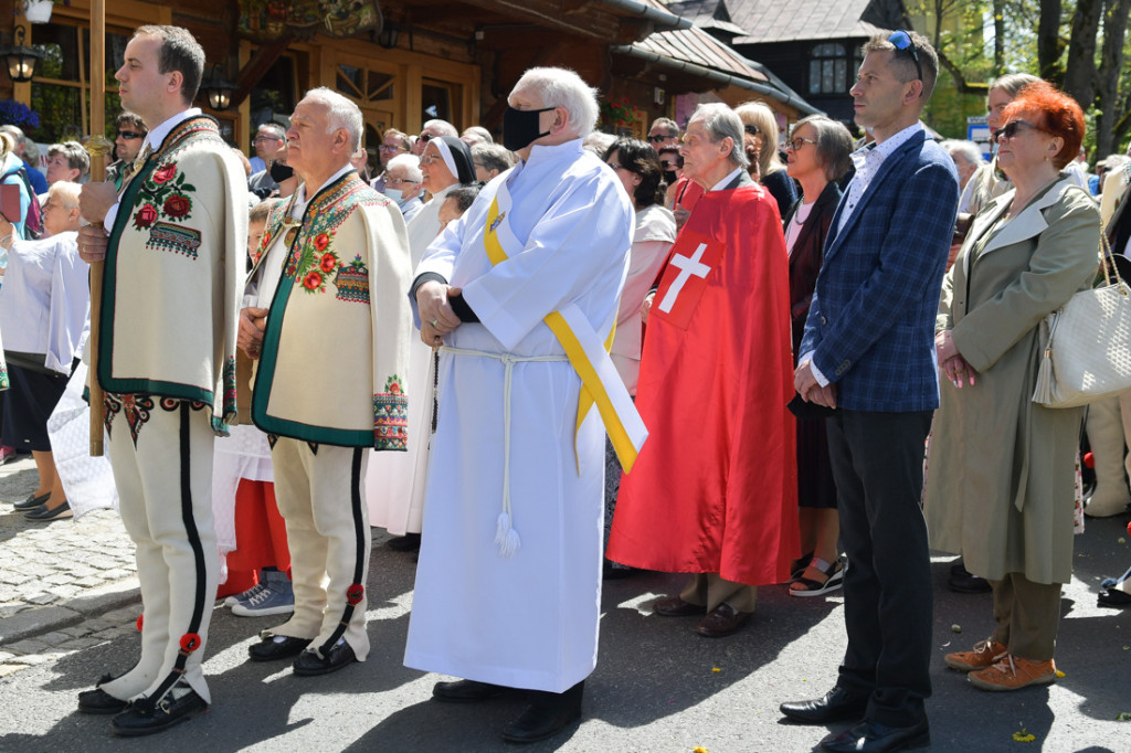 Procesja Bożego Ciała w Zakopanem