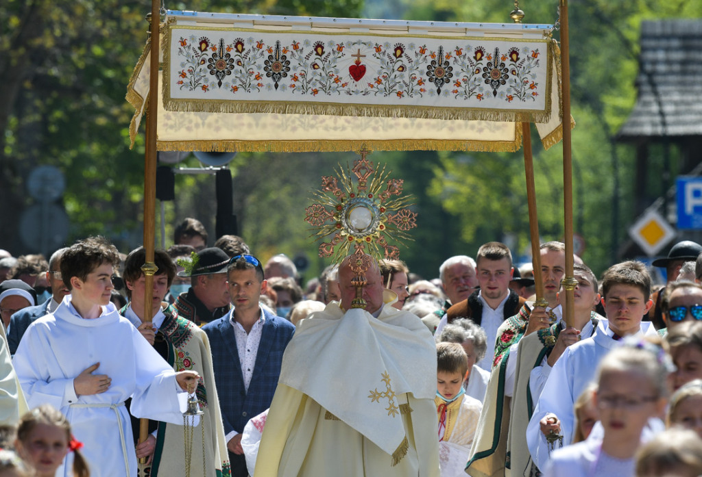 Procesja Bożego Ciała w Zakopanem