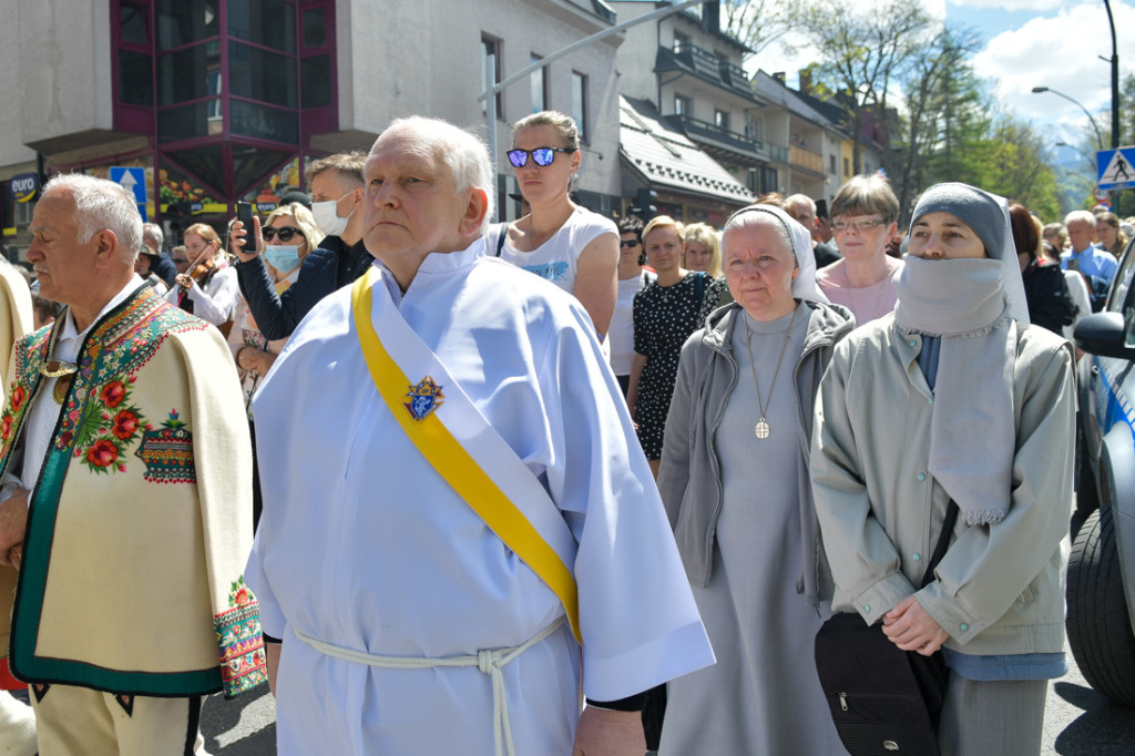 Procesja Bożego Ciała w Zakopanem