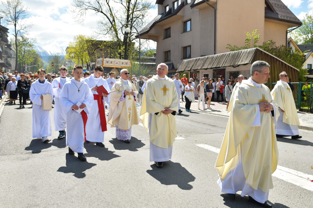 Procesja Bożego Ciała w Zakopanem