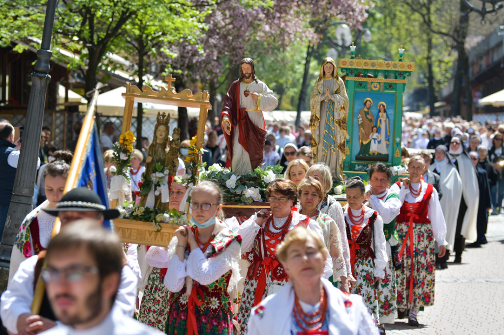 Procesja Bożego Ciała w Zakopanem