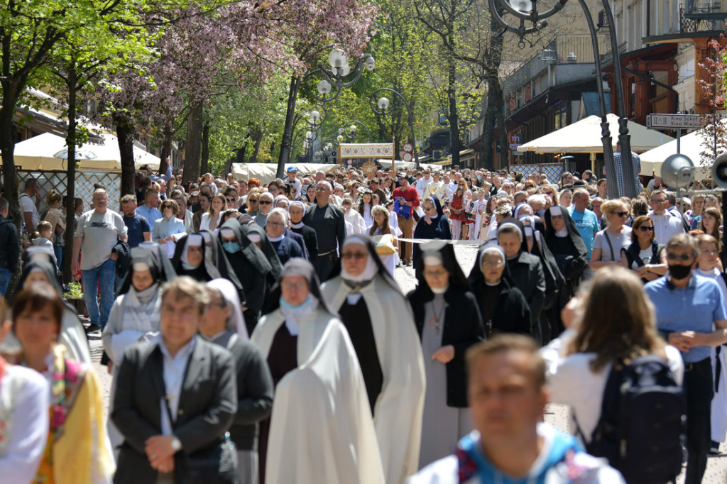 Procesja Bożego Ciała w Zakopanem