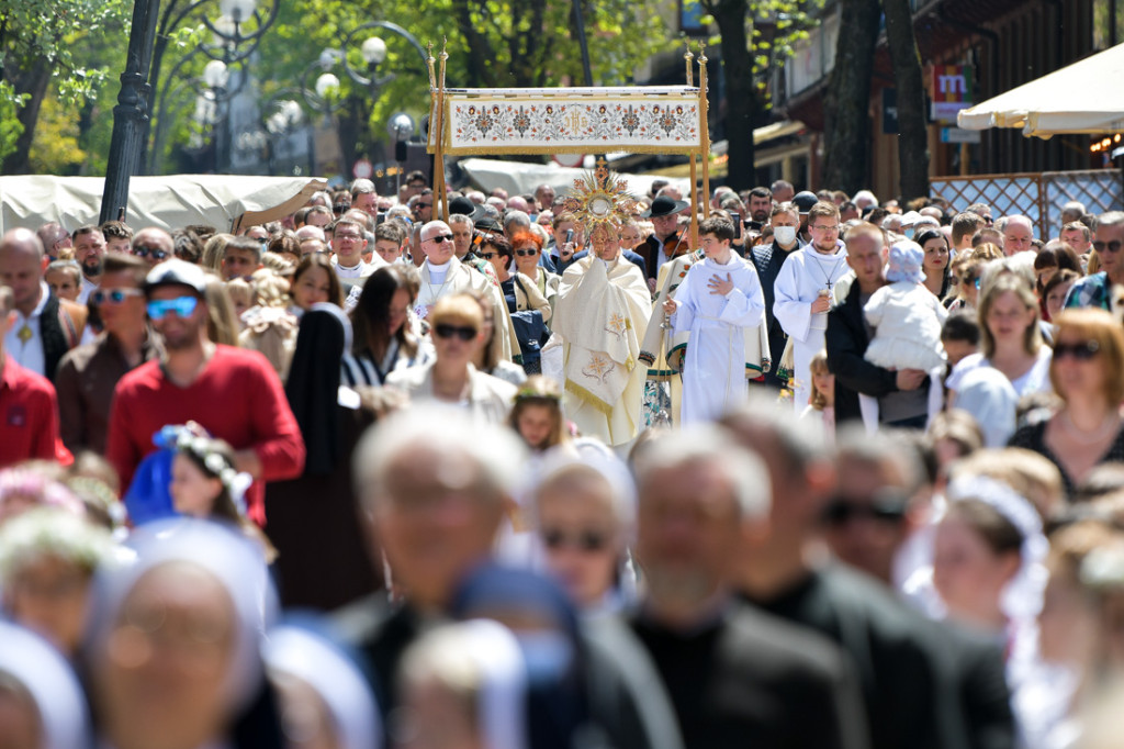 Procesja Bożego Ciała w Zakopanem
