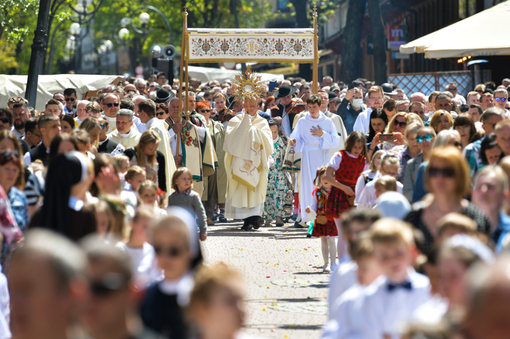 Procesja Bożego Ciała w Zakopanem