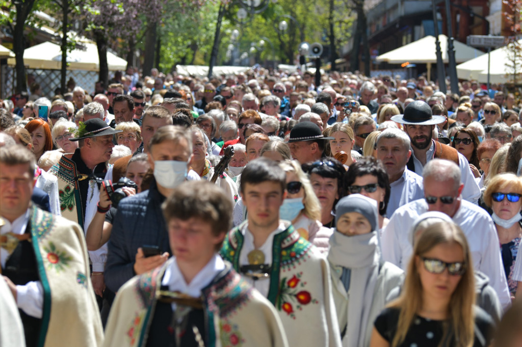 Procesja Bożego Ciała w Zakopanem