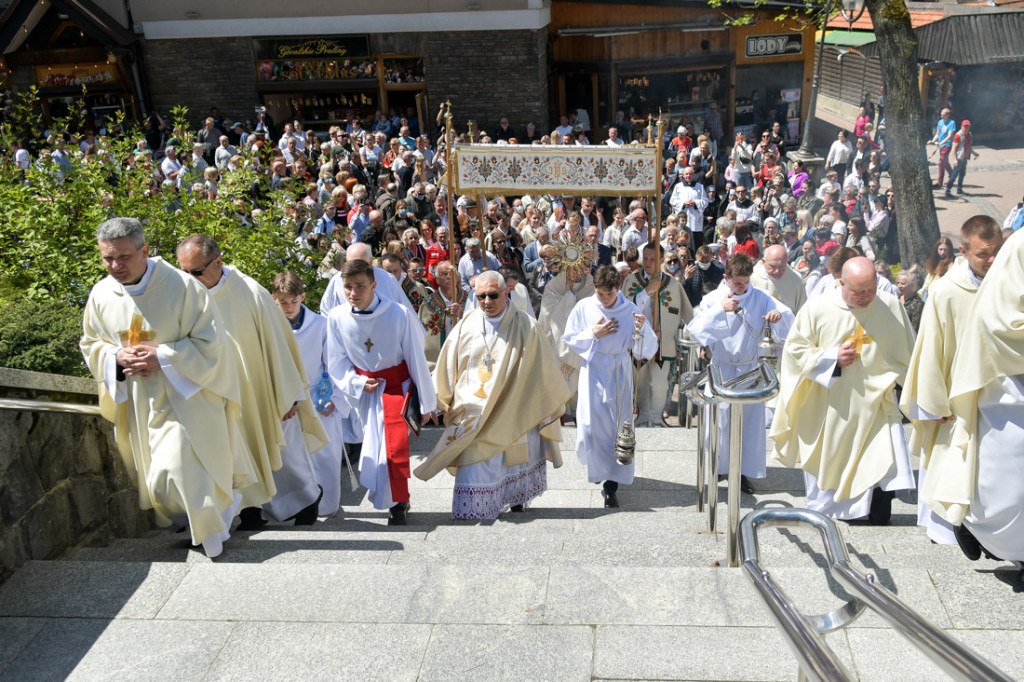 Procesja Bożego Ciała w Zakopanem