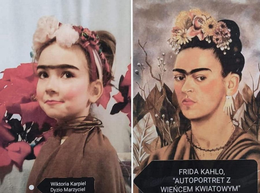 Od klasycznych malarzy po współczesne dzieła. Przedszkolaki naśladują znane obrazy