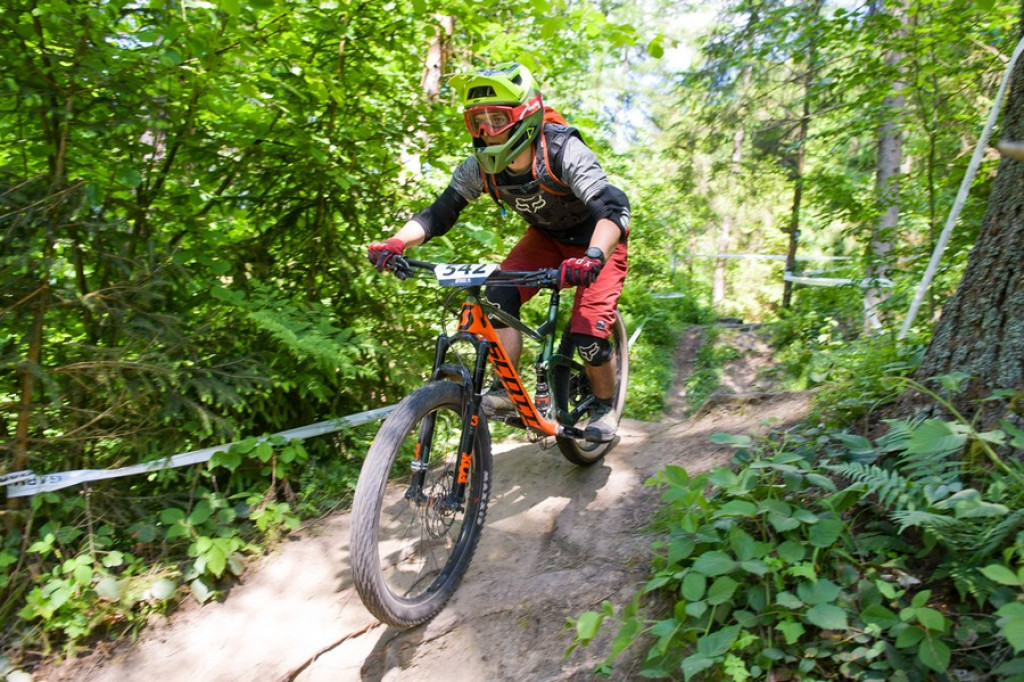 Widowiskowe zawody rowerowe w Kluszkowcach