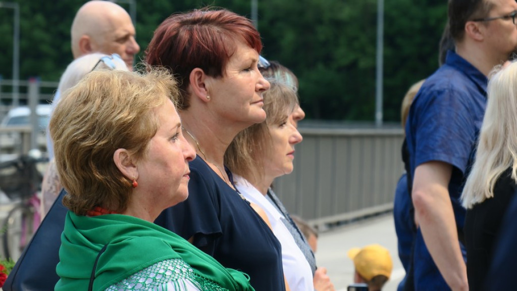 Ziemia spod Góry Świętej Anny w obelisku Powstańców Śląskich