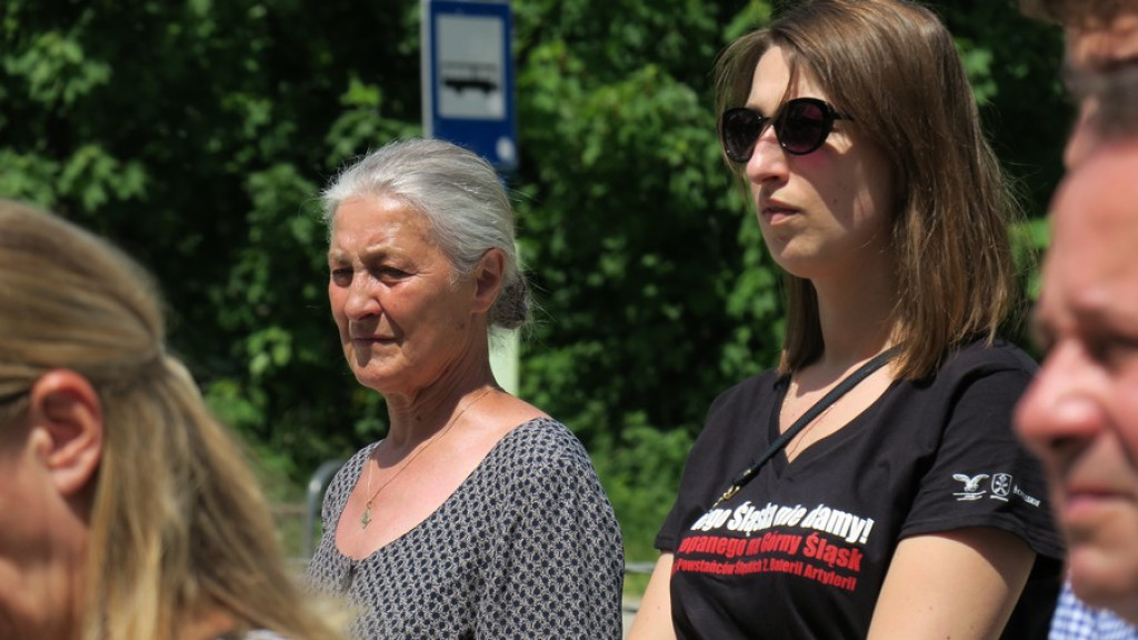 Ziemia spod Góry Świętej Anny w obelisku Powstańców Śląskich