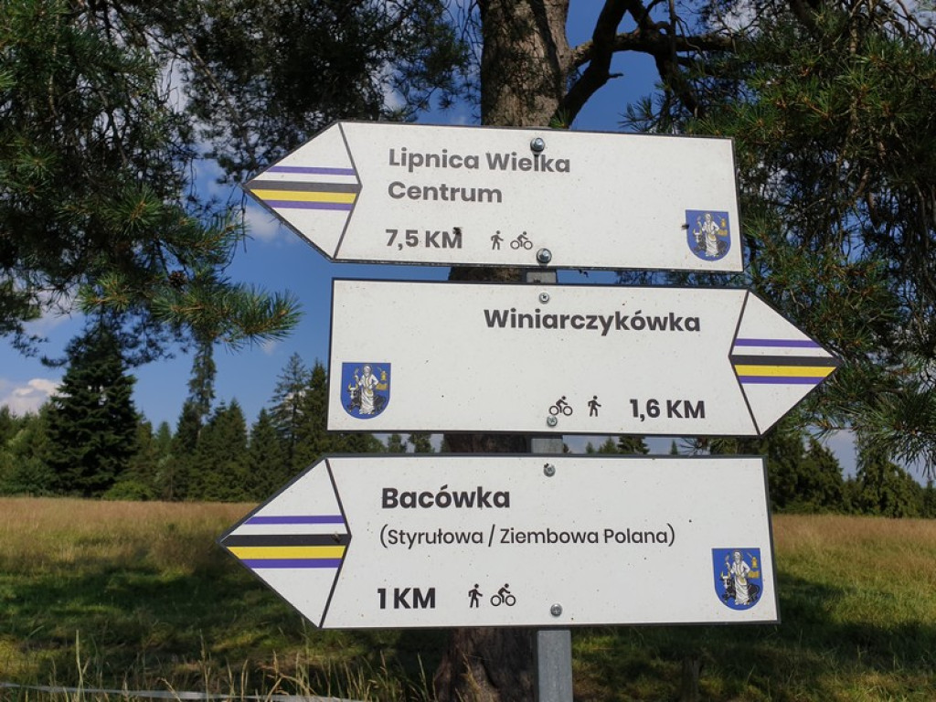 Bacówka z widokiem na Jezioro Orawskie