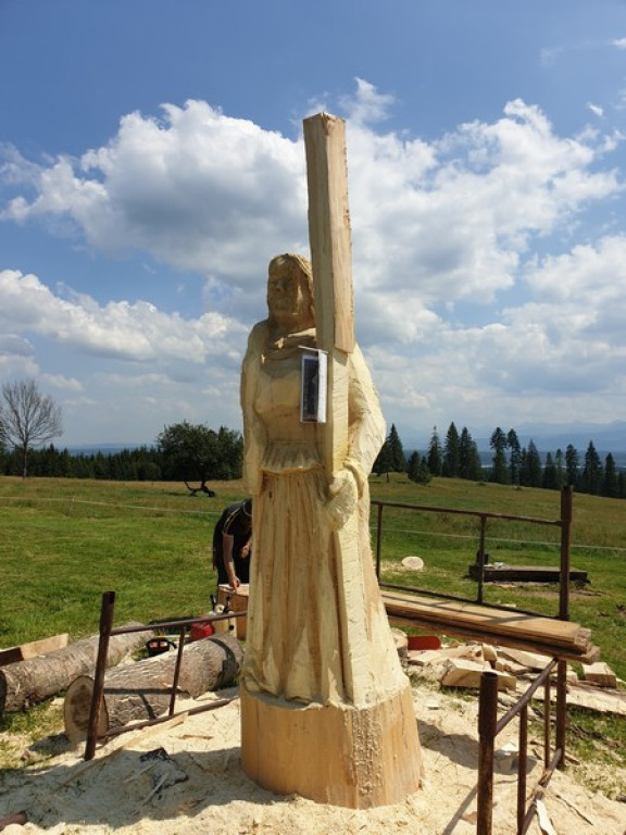 Tak rzeźbili na Marysinej Polanie