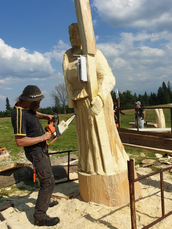Tak rzeźbili na Marysinej Polanie