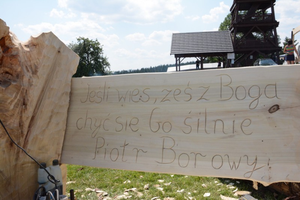 Tak rzeźbili na Marysinej Polanie