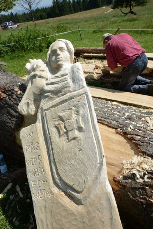 Tak rzeźbili na Marysinej Polanie