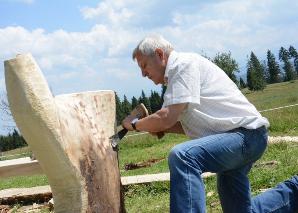 Tak rzeźbili na Marysinej Polanie