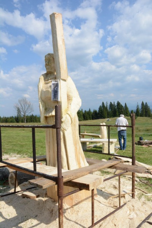Tak rzeźbili na Marysinej Polanie