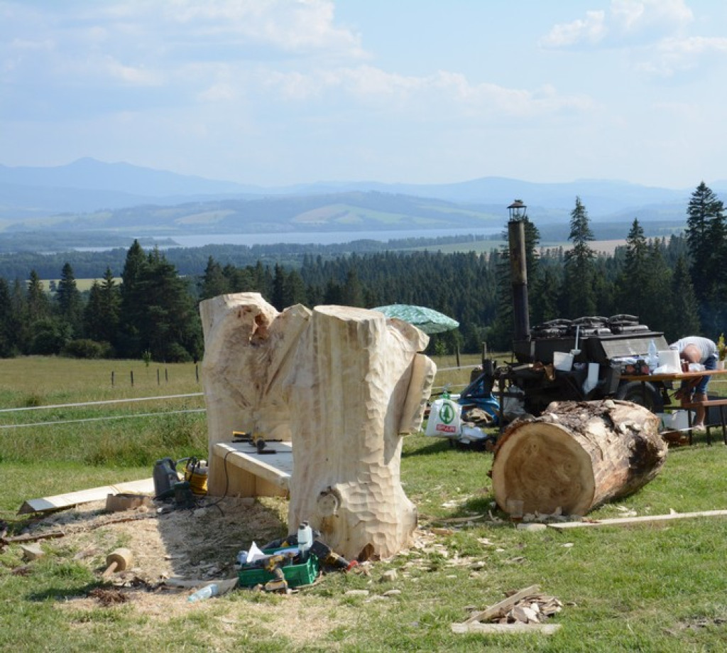 Tak rzeźbili na Marysinej Polanie