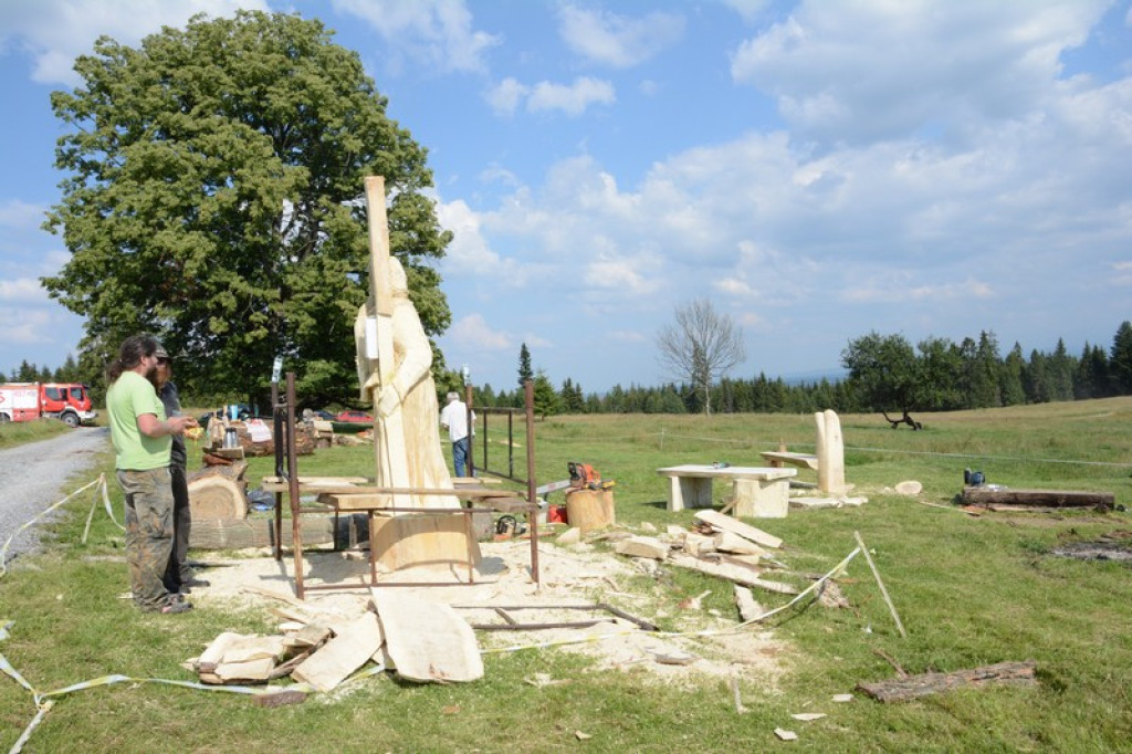 Tak rzeźbili na Marysinej Polanie