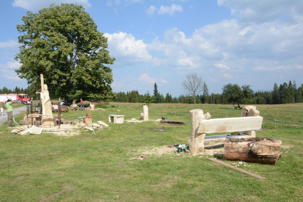Tak rzeźbili na Marysinej Polanie