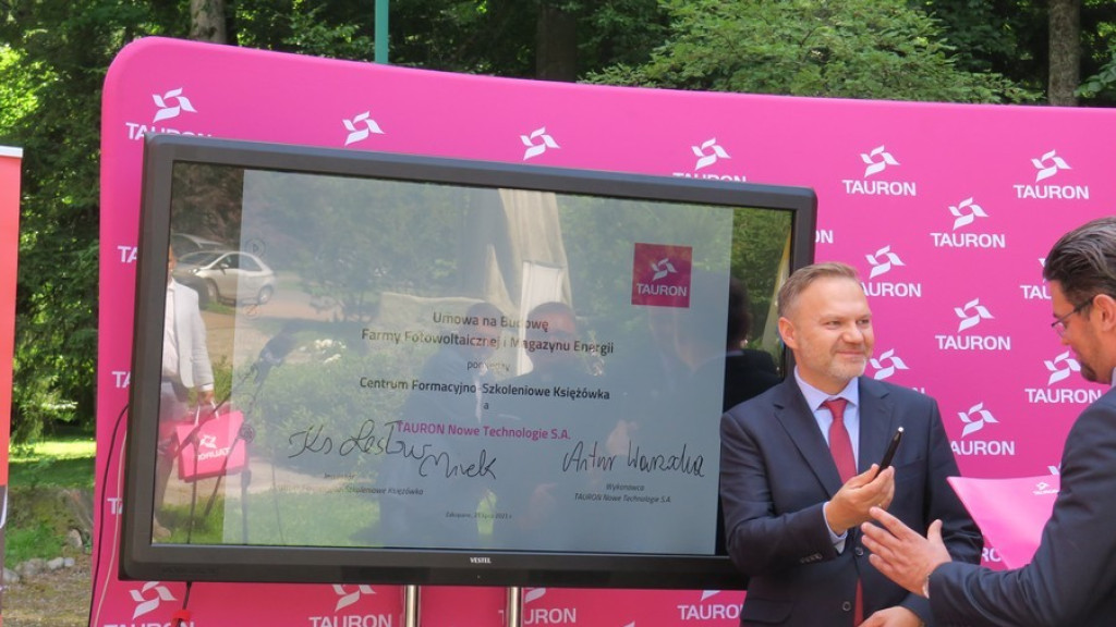 "Księżówka" będzie magazynować słoneczną energię