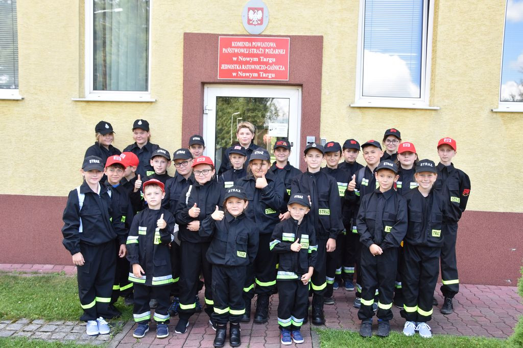 Z wizytą u strażaków w Nowym Targu