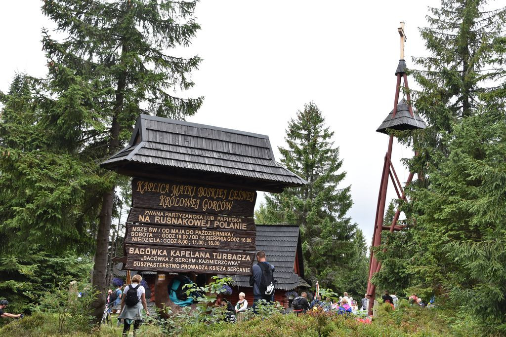 Niedziela na Polanie Rusnakowej pod Turbaczem