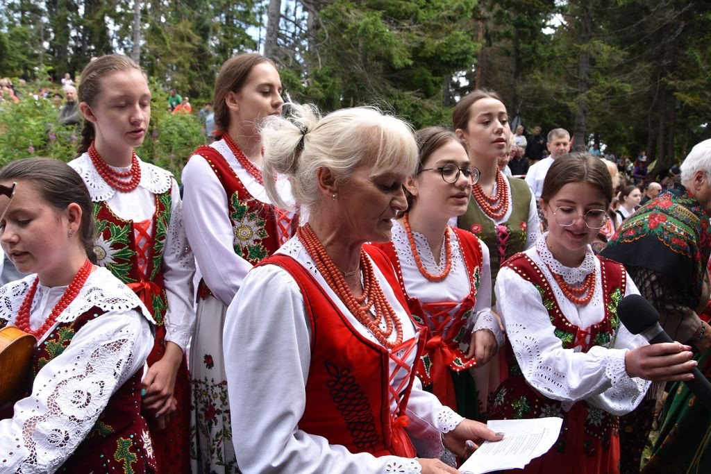 Niedziela na Polanie Rusnakowej pod Turbaczem