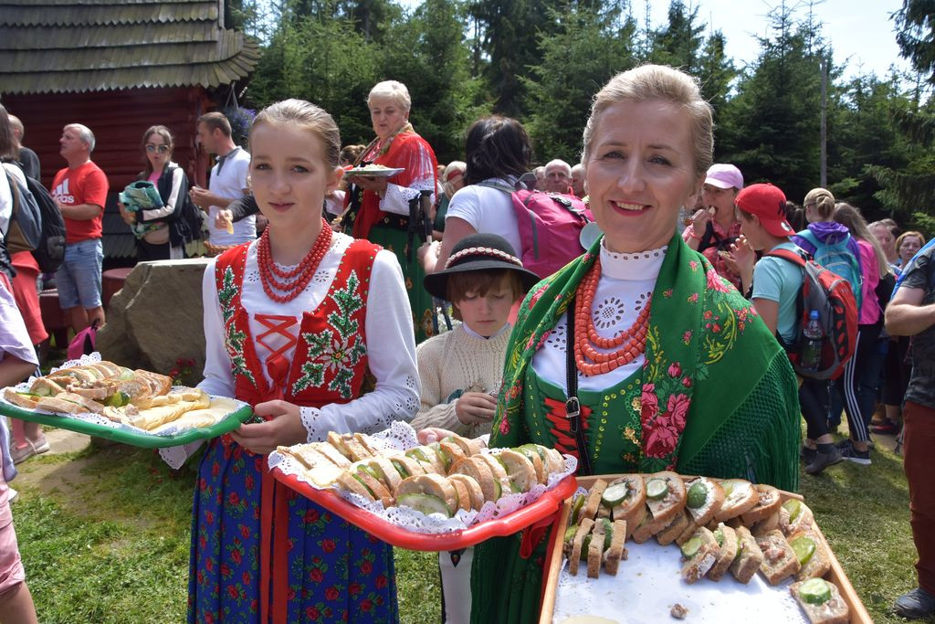 Niedziela na Polanie Rusnakowej pod Turbaczem