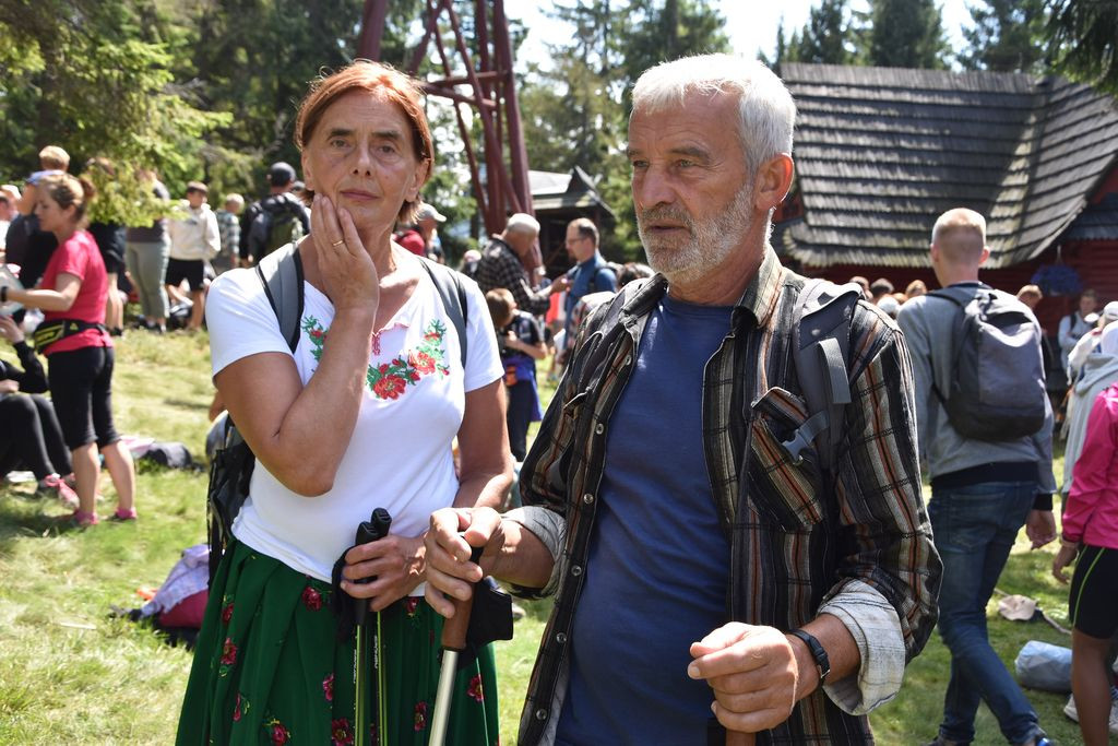 Niedziela na Polanie Rusnakowej pod Turbaczem