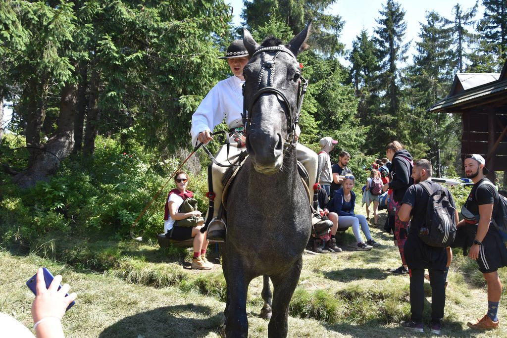 Niedziela na Polanie Rusnakowej pod Turbaczem