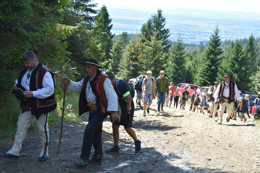 Niedziela na Polanie Rusnakowej pod Turbaczem