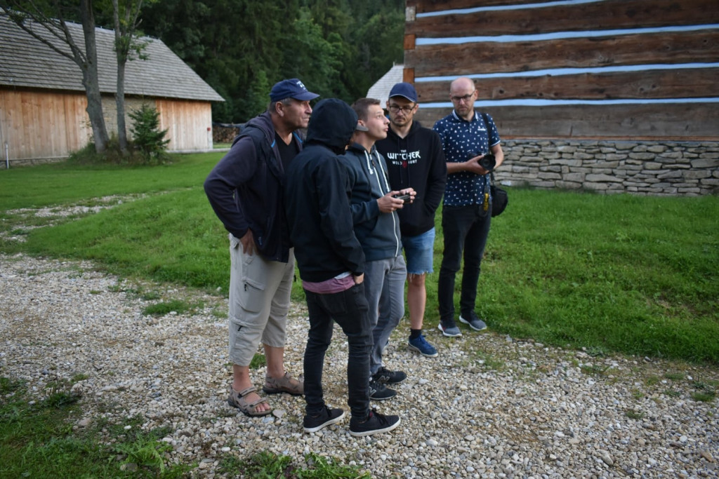 Kręcą film pod Babią Górą