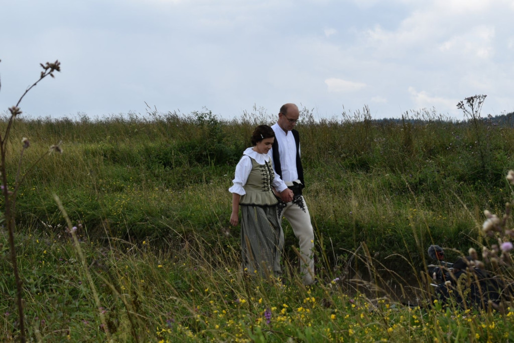 Kręcą film pod Babią Górą