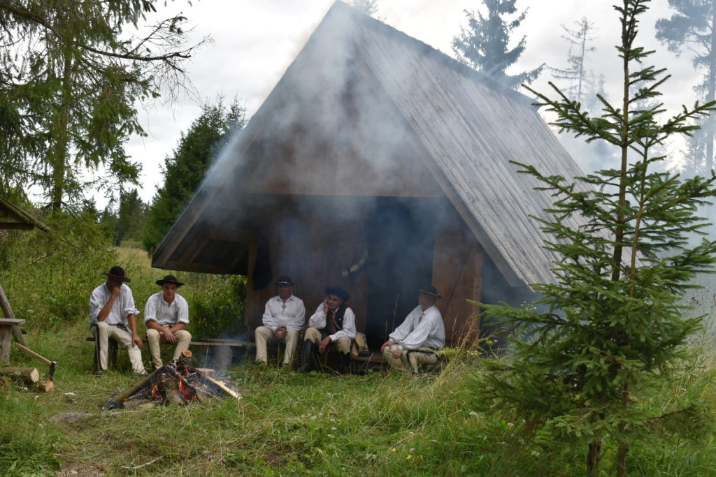 Kręcą film pod Babią Górą