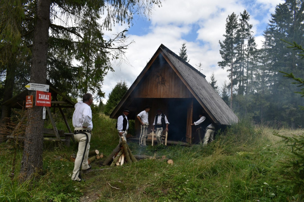 Kręcą film pod Babią Górą