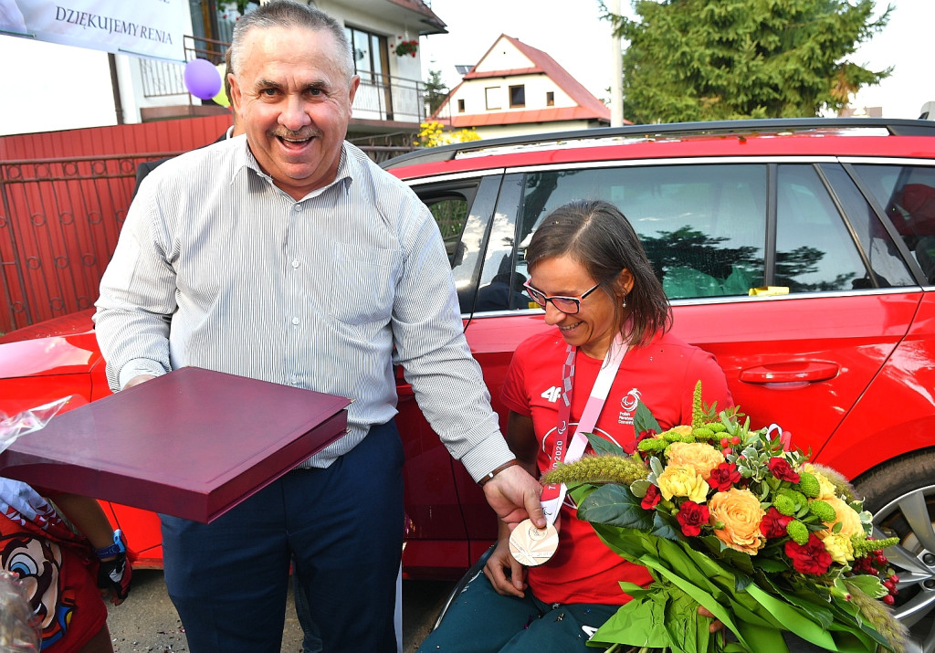 Wróciła Renata Kałuża, brązowa paraolimpijka z Tokio