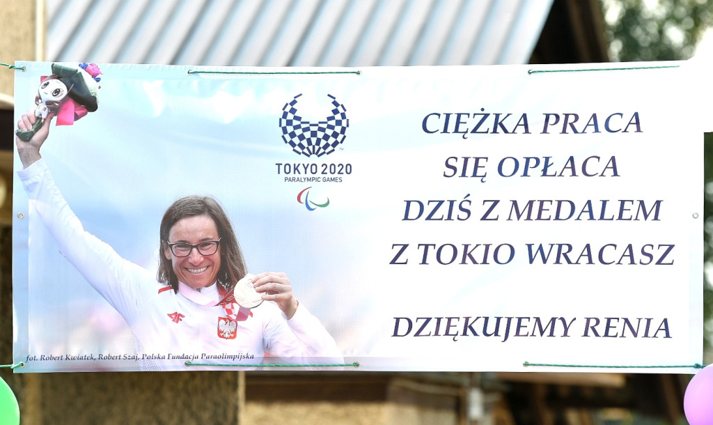 Wróciła Renata Kałuża, brązowa paraolimpijka z Tokio