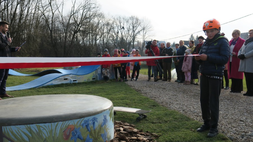 Nowoczesny pumptrack w Poroninie