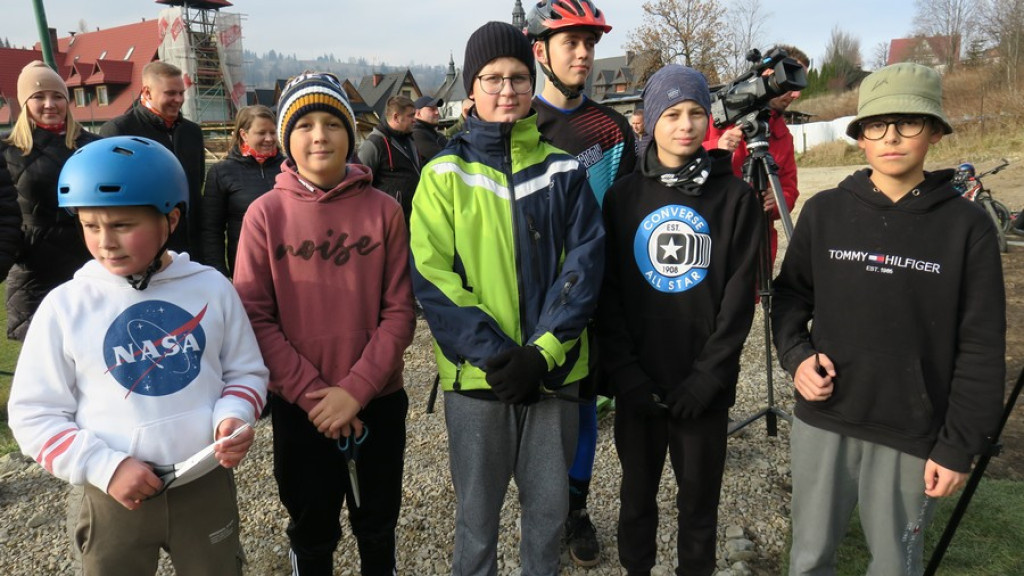 Nowoczesny pumptrack w Poroninie